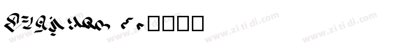 Huojian 01字体转换